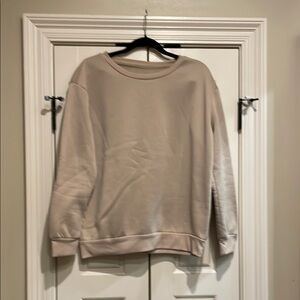 SHEIN Cream Sweatshirt